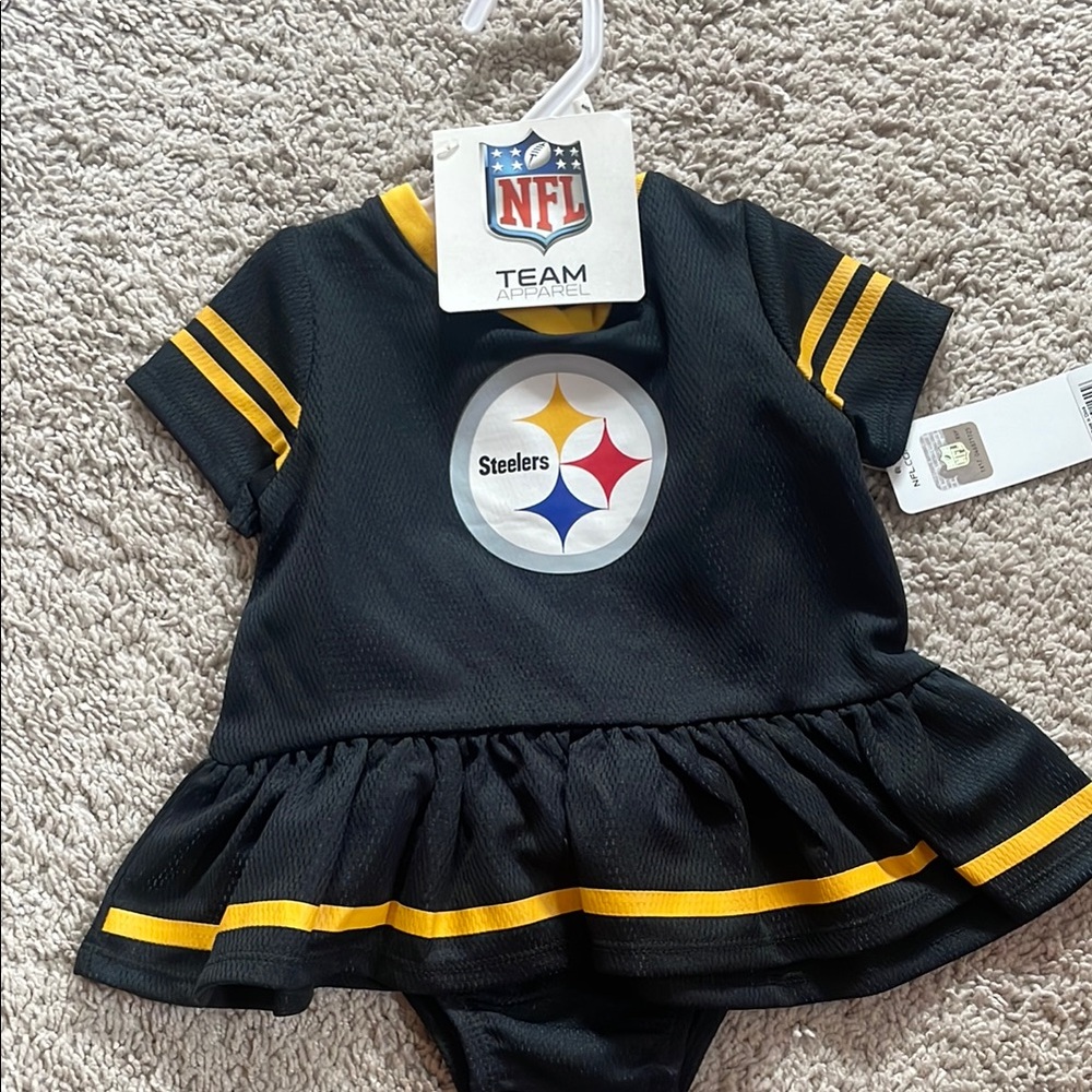 NFL Steelers Baby Dress